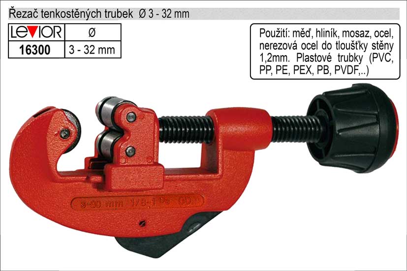 Řezač tenkostěnných trubek  3-32mm Festa 0.306 Kg NÁŘADÍ Sklad2 16300 1