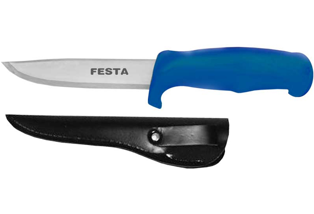 Dýka - technický nůž v kožené pochvě, délka 210mm 0.106 Kg NÁŘADÍ Sklad2 16230