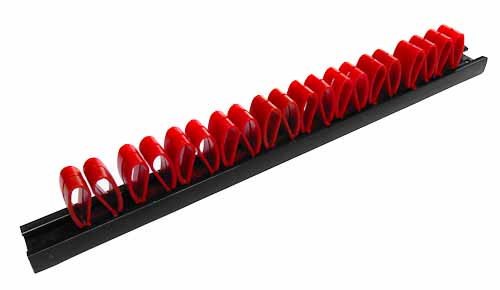 Plastová lišta na nářadí 270x20x35mm, 20 pozic, Magg 0.081 Kg NÁŘADÍ Sklad2 120263