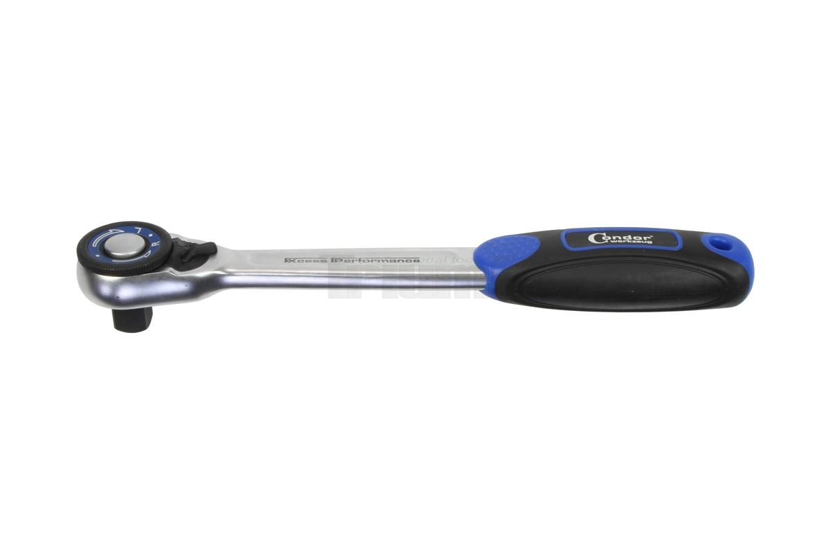 CONDOR gola ráčna 1/4", délka 140 mm, 72 zubů, s přepínací páčkou, s rotačním kroužkem 0.143 Kg NÁŘADÍ Sklad2 100-07047