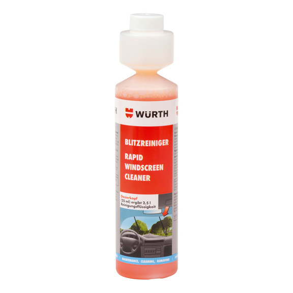 WÜRTH Letní směs do ostřikovačů Bleskový čistič TopDos (koncentrát) 0892333250 0.3 Kg NÁŘADÍ Sklad2 W0892333250