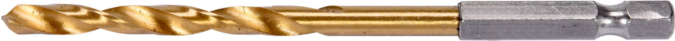 Vrták do kovu HSS-titan 3,0mm se šestihranou stopkou 1/4" Yato YT-44754 0.016 Kg NÁŘADÍ Sklad2 YT-44754 2