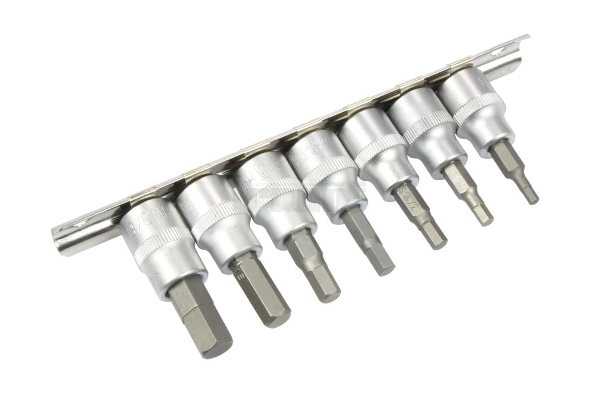 TRIUMF Gola ořechy imbus palcové 1/8" - 3/8", sada 7 dílů 100-03444 0.35 Kg NÁŘADÍ Sklad2 100-03444