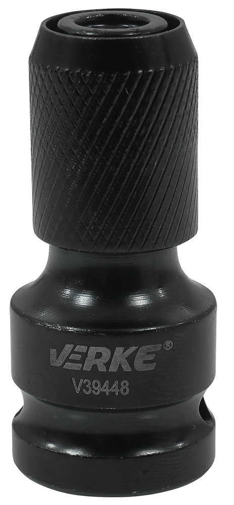 VERKE rázový adaptér 1/2"čtyřhran na hroty 1/4" 0.1 Kg NÁŘADÍ Sklad2 V39448