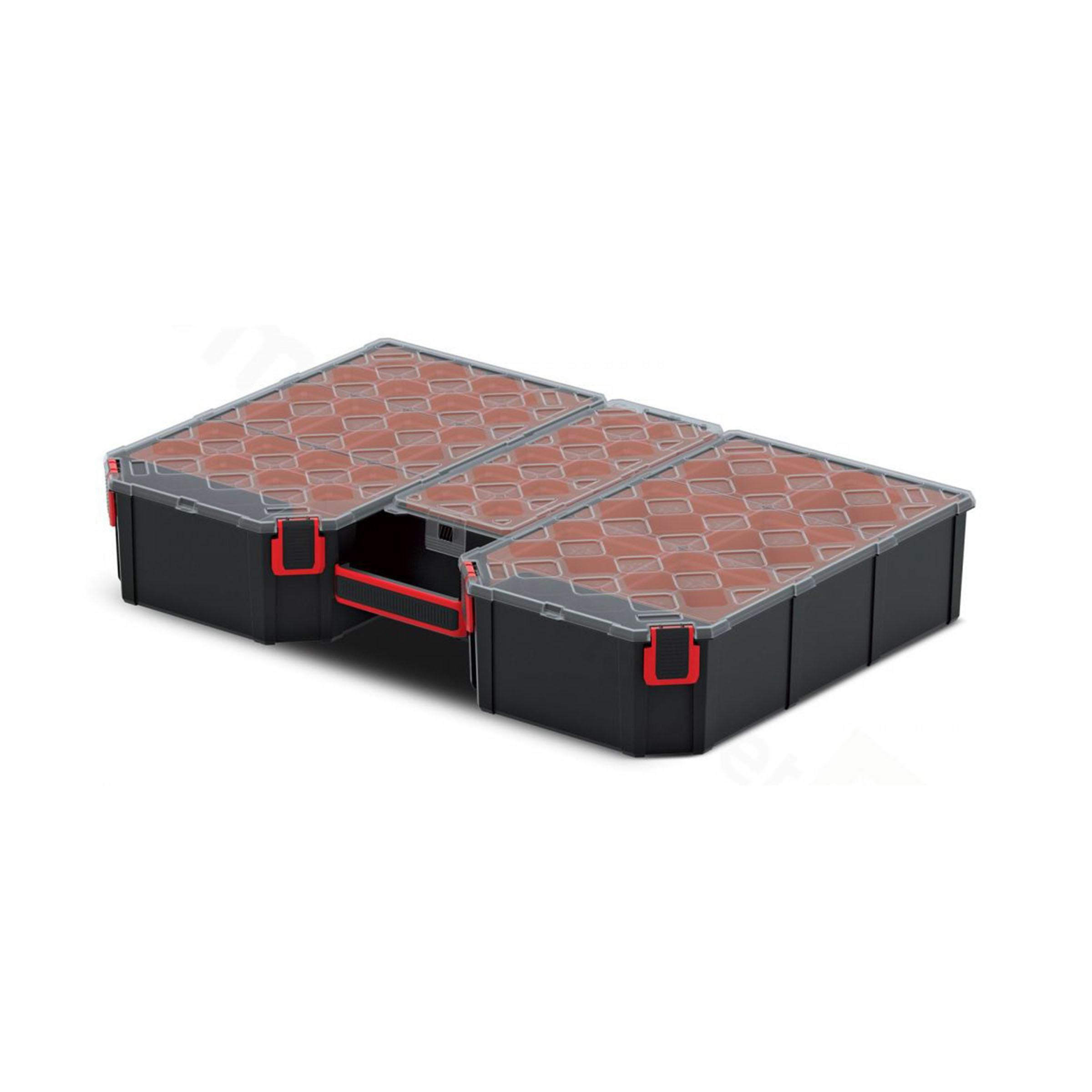 AWTOOLS Organizér s přihrádkami VELKÝ Plus 577x390mm - výška 105mm 2 Kg NÁŘADÍ Sklad2 AW30525BL