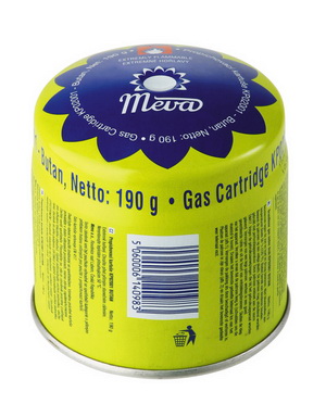 MEVA Plynová kartuše 190g propichovací, propan-butan 0.23 Kg NÁŘADÍ Sklad2 KP02001