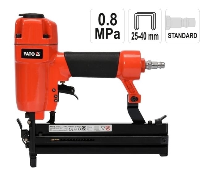 YATO Pneumatická sponkovačka 25-40mm x 5,7mm 1.764 Kg NÁŘADÍ Sklad2 YT-09202