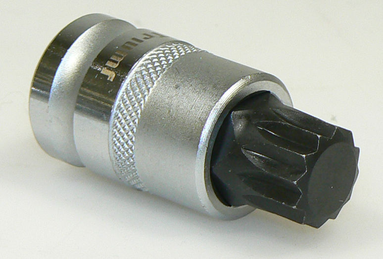 TRIUMF hlavice zástrčná 1/2", XZN M11 x 55 mm, S2, maximální zatížení 50 Nm 100-01605 Kg NÁŘADÍ Sklad2 100-01605