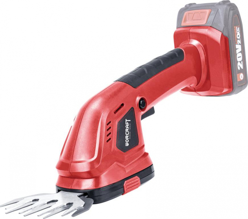 WORCRAFT Aku nůžky na trávu 2v1 20V CGS-S20LiC (bez baterie a nabíječky) 1.62 Kg NÁŘADÍ Sklad2 TR1111628