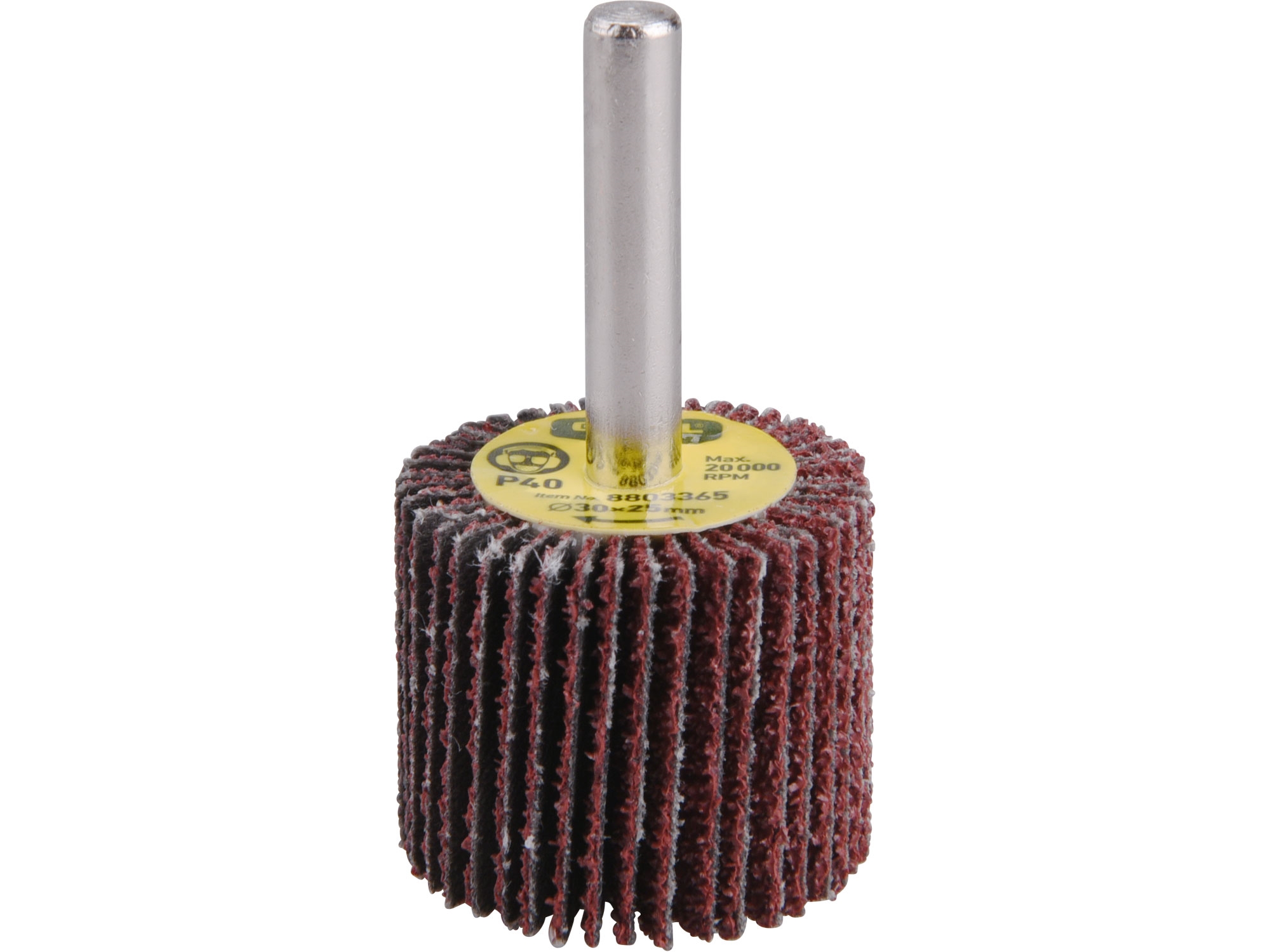 EXTOL PREMIUM kotouč lamelový brusný na stopce, O 30x25x6mm, P60 8803366 0.041 Kg NÁŘADÍ Sklad2 MA8803366