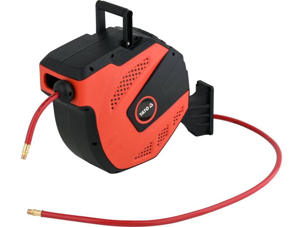 YATO Naviják s hadicí 20m, průměr 8mm na stlačený vzduch, samonavíjecí buben 7.75 Kg NÁŘADÍ Sklad2 YT-24244