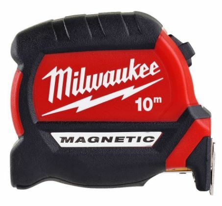 MILWAUKEE Svinovací metr 10m, pásmo s magnetem PREMIUM III GEN 0.34 Kg NÁŘADÍ Sklad2 4932464601