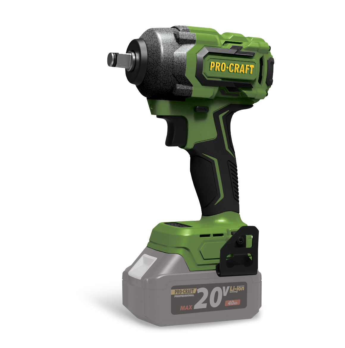 PROCRAFT PWA18 Aku rázový utahovák 1/2" 20V 550Nm, bezuhlíkový (bez baterie a nabíječky) 1.25 Kg NÁŘADÍ Sklad2 PWA18BB