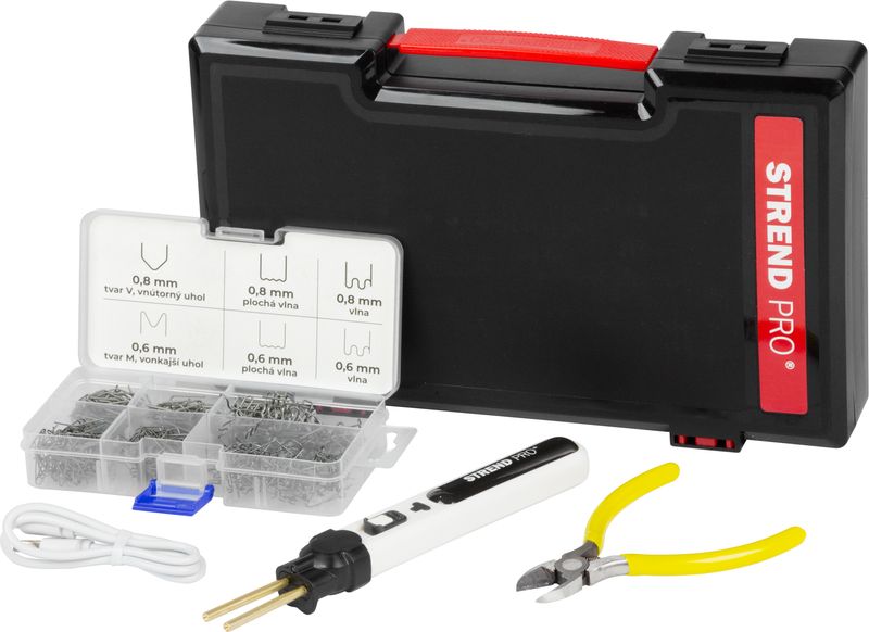 STREND PRO Aku svářecí pero svářečka na plasty, pájka, USB nabíjecí 0.7 Kg NÁŘADÍ Sklad2 TR2130064