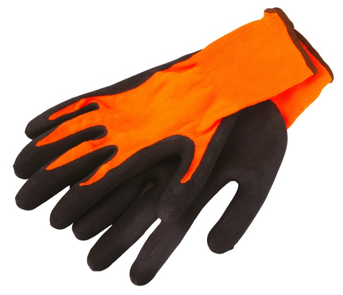 Rukavice polyesterové polomáčené v Latexu velikost 9"/L 0.052 Kg NÁŘADÍ Sklad2 50536