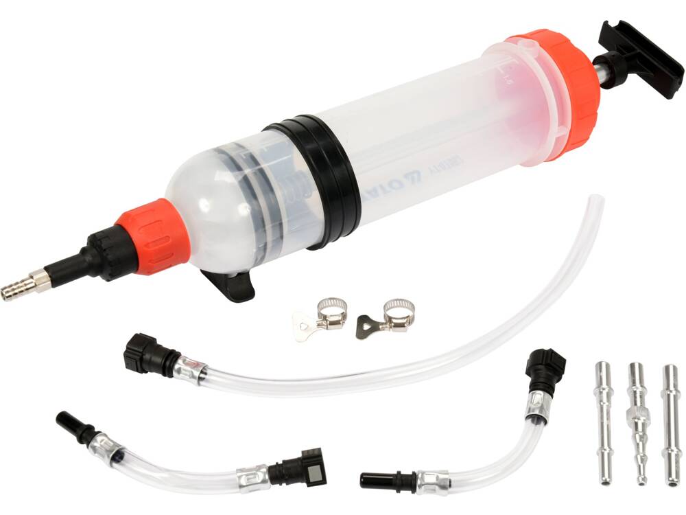 YATO Ruční pumpa, plnička - odsávačka kapalin a oleje, 1500ml 1.05 Kg NÁŘADÍ Sklad2 YT-07082