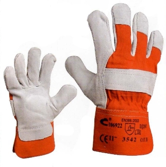 EIDER RED - pracovní kožené rukavice vel. 11 0.25 Kg NÁŘADÍ Sklad2 EIDER11