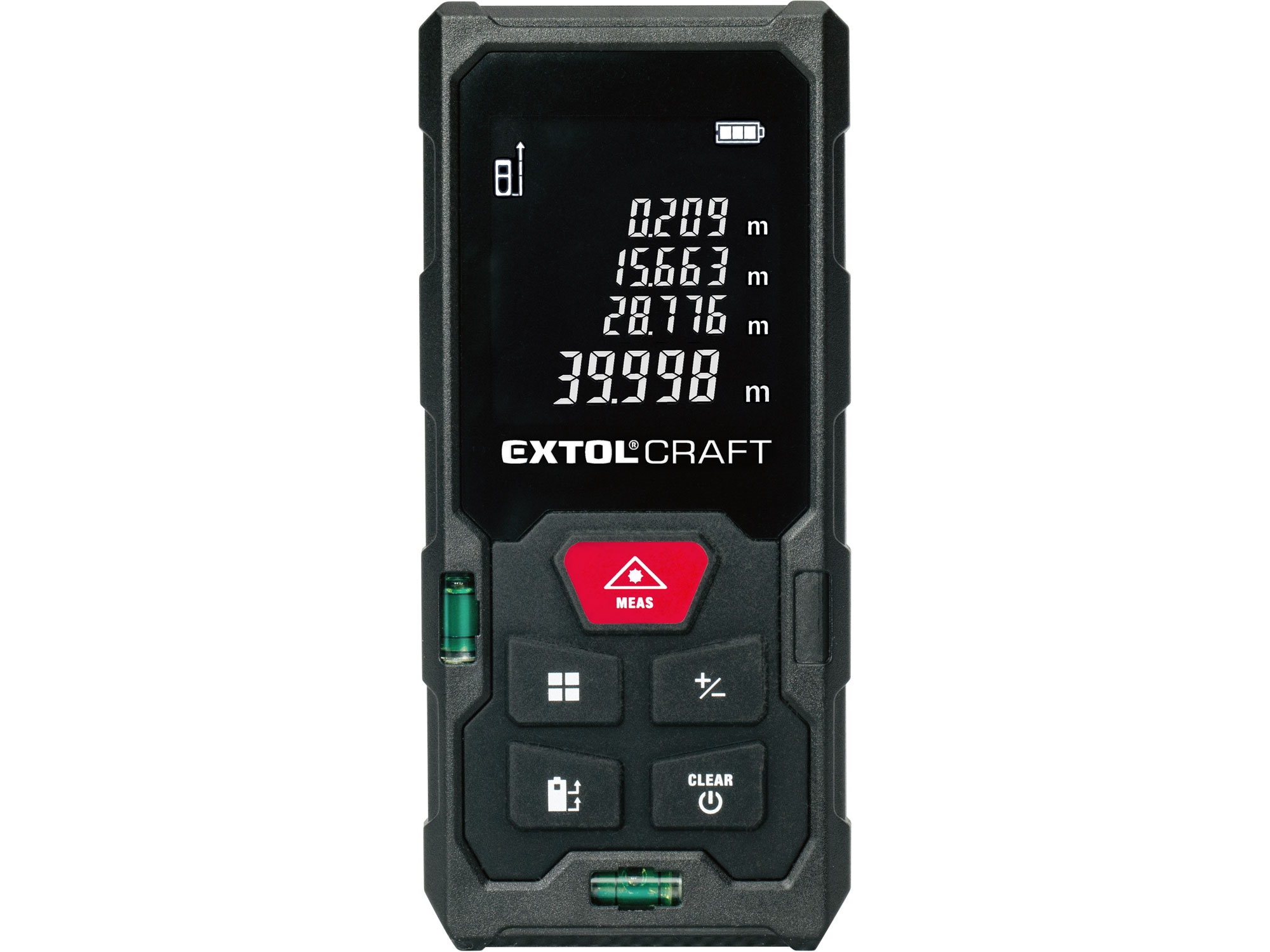 EXTOL CRAFT Dálkoměr laserový digitální měřič vzdálenosti 0,05-50m 920202 0.158 Kg NÁŘADÍ Sklad2 MA920202