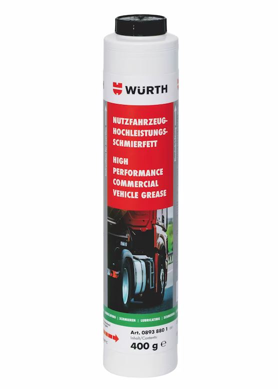 WÜRTH CARGO vazelína, pro užitková vozidla kartuš 400g, šroubovací Lube-Shuttle Kg NÁŘADÍ Sklad2 08938801