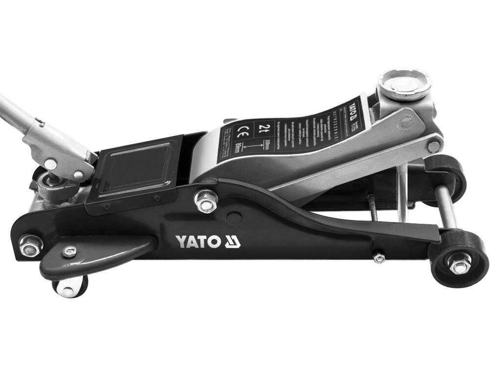 YATO Zvedák hever hydraulický podjezdový nízkoprofilový 2t, kufr 14 Kg NÁŘADÍ Sklad2 YT-1720