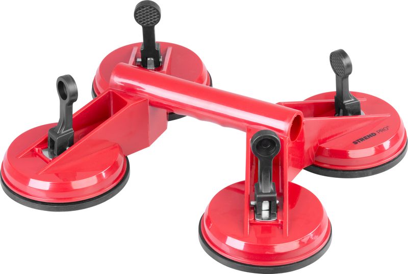 STREND PRO Přísavka 118mm čtyřdílná, nosič skla, obkladů apod. 1.28 Kg NÁŘADÍ Sklad2 TR217599