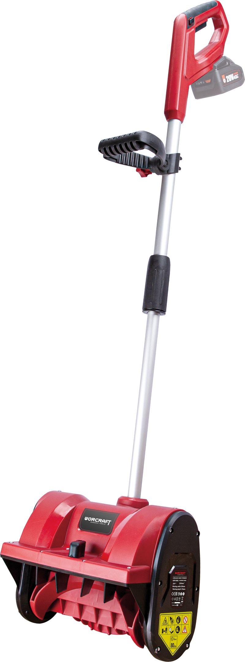 WORCRAFT CST-S20Li Aku fréza na sníh 20V, 30cm 4.5 Kg NÁŘADÍ Sklad2 TR215711
