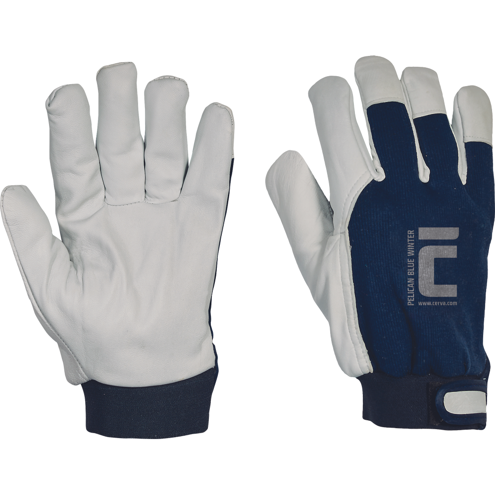 PELICAN BLUE WINTER zimní rukavice kozinka kombinované, suchý zip - velikost 11 0.063 Kg NÁŘADÍ Sklad2 PELICANBLUEW11
