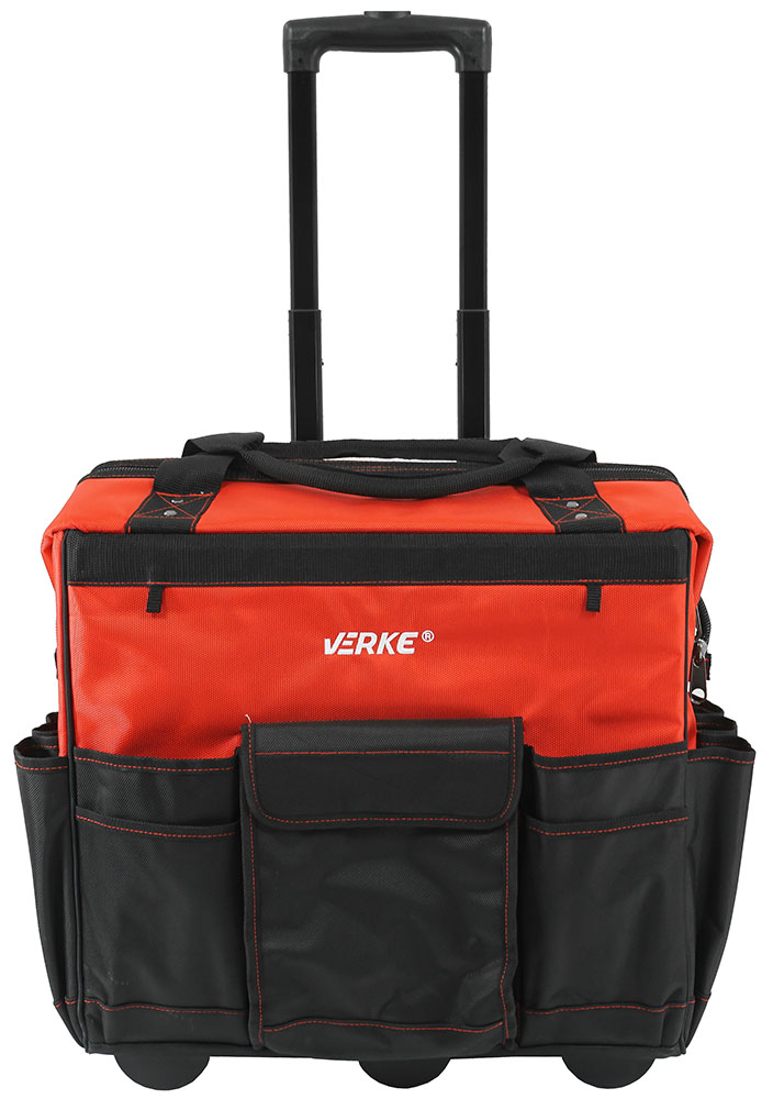 VERKE Taška na nářadí s kolečky a rukojetí 48x29x44cm 5.3 Kg NÁŘADÍ Sklad2 V33012