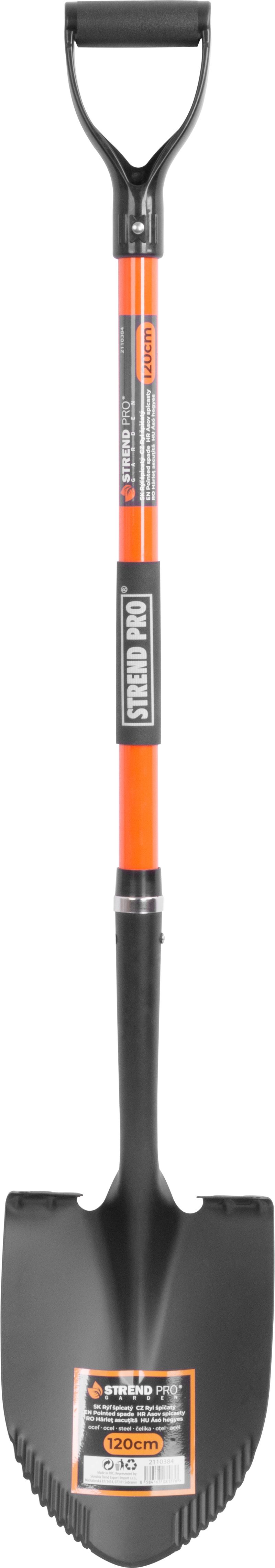 STREND PRO Rýč špičatý 120cm s kovovou násadou 1.878 Kg NÁŘADÍ Sklad2 TR2110384