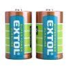 MA42015_EXTOL ENERGY Tužkové baterie D 1,5V (LR20) alkalické, balení 2ks