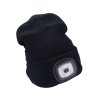 MA43199_EXTOL LIGHT čepice s čelovkou, nabíjecí, USB, černá, univerzální velikost  43199