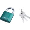 MA77020_zámek visací litinový barevný, 38mm, 3 klíče, EXTOL CRAFT