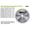 9116020_Pilový kotouč s SK plátky 160x20mm 20 zubů Magg
