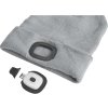 MA43195_EXTOL LIGHT čepice s čelovkou, nabíjecí, USB, šedá, univerzální velikost  43195_2