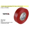 YT-81592_Izolační páska elektrikářská PVC 15mm / 20m červená