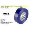 YT-81591_Izolační páska elektrikářská PVC 15mm / 20m modrá