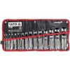 YT-3591_Děrovače (razníky),  sada 15 kusů,  průměry 2,0 – 22,0 mm, Yato