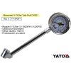YT-24301_Manometr 0-15 Bar Yato Profi 24301