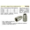 YT-1297_Gola ořech 1/4", adaptér pro bity se šestihranem 1/4"