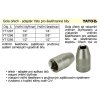 YT-1295_Gola ořech 1/2", adaptér pro bity se šestihranem 8 mm