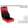 TO-22190_Vrtáky do kovu HSS 1-10mm sada 19 kusů v plechové kazetě