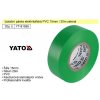 YT-81595_Izolační páska elektrikářská PVC 15mm / 20m zelená