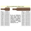 100-00324_Bit torx  T50 se šestihranným dříkem 10mm délka 30mm