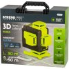 TR258200_STREND PRO 904DG Křížový laser 3D 360° zelený paprsek, samonivelační, 30/50m, dál. ovladač_7