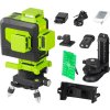 TR258200_STREND PRO 904DG Křížový laser 3D 360° zelený paprsek, samonivelační, 30/50m, dál. ovladač