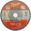 4932471386_MILWAUKEE Kotouč řezný na nerez a ocel 150x1,5mm