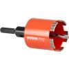 TR238765_Korunka vrtací diamantová 72mm segmentová se stopkou HEX 12mm