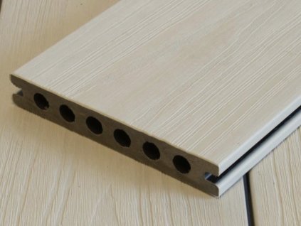 WPC terasové prkno SHIELD Cream