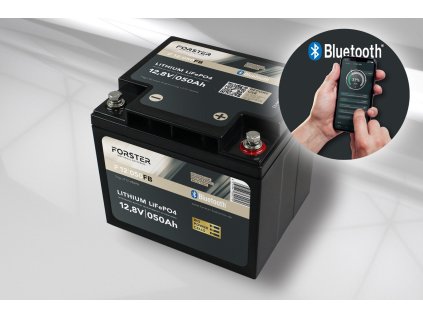 128v lithium 50ah lithium fishing batterie bms smart bluetooh ip67