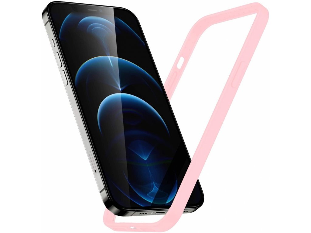15594 innocent california bumper case iphone 12 pro max pink